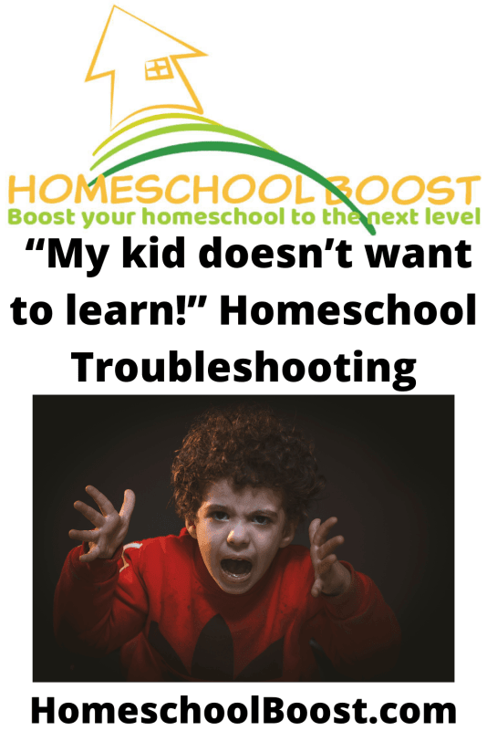 my kid doesn't want to do homework